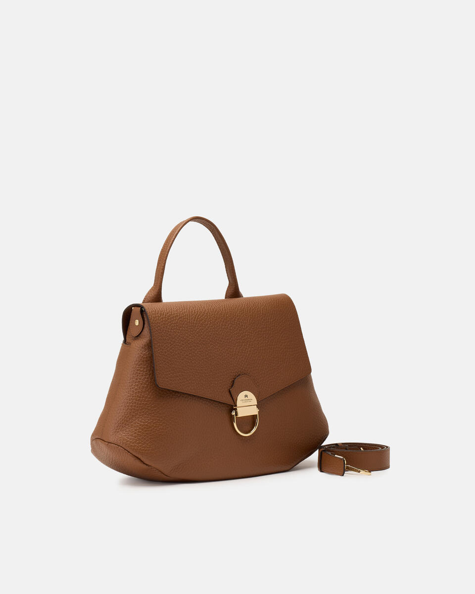 FLAP BAG Karamell  - Cuoieria Fiorentina