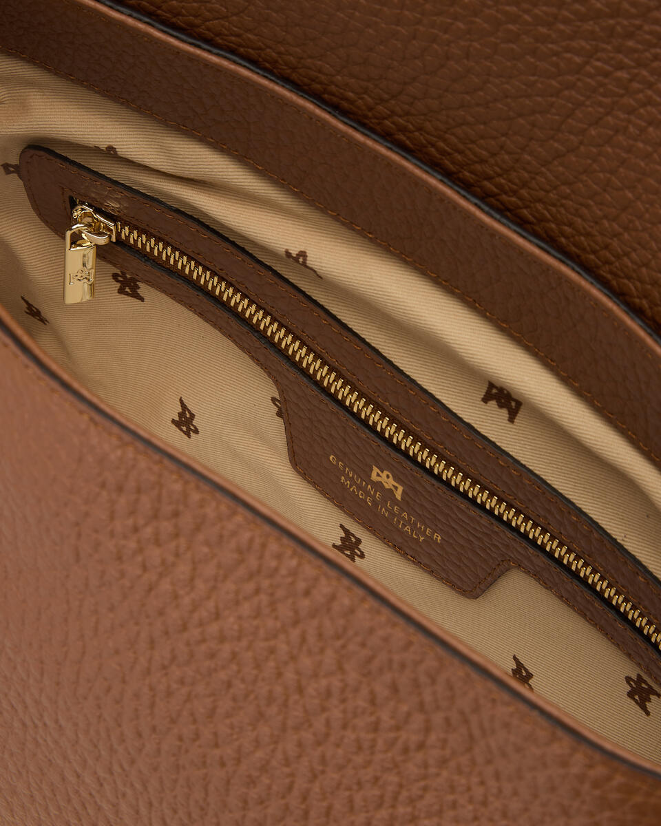 FLAP BAG Karamell  - Cuoieria Fiorentina