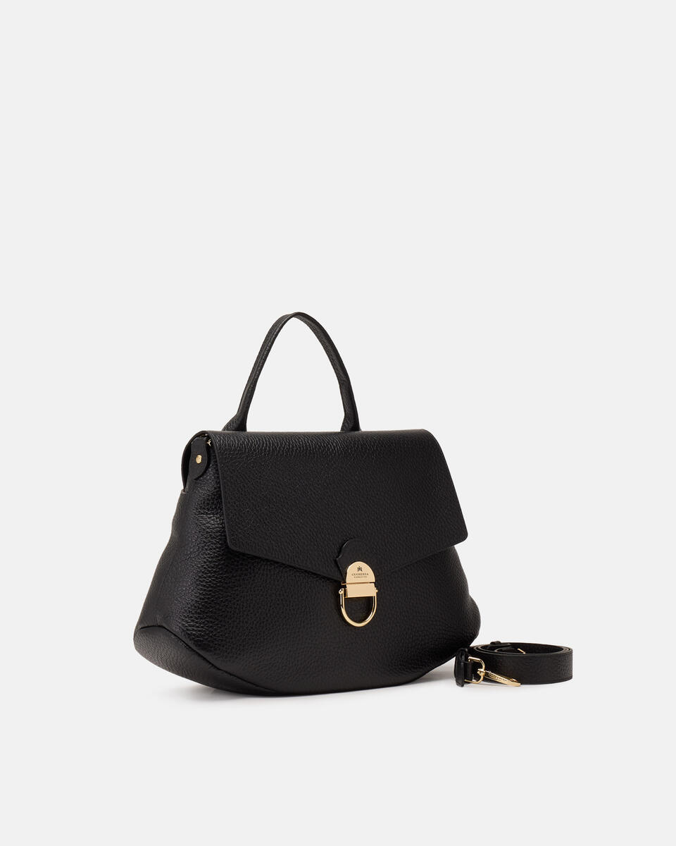 FLAP BAG Schwarz  - Cuoieria Fiorentina