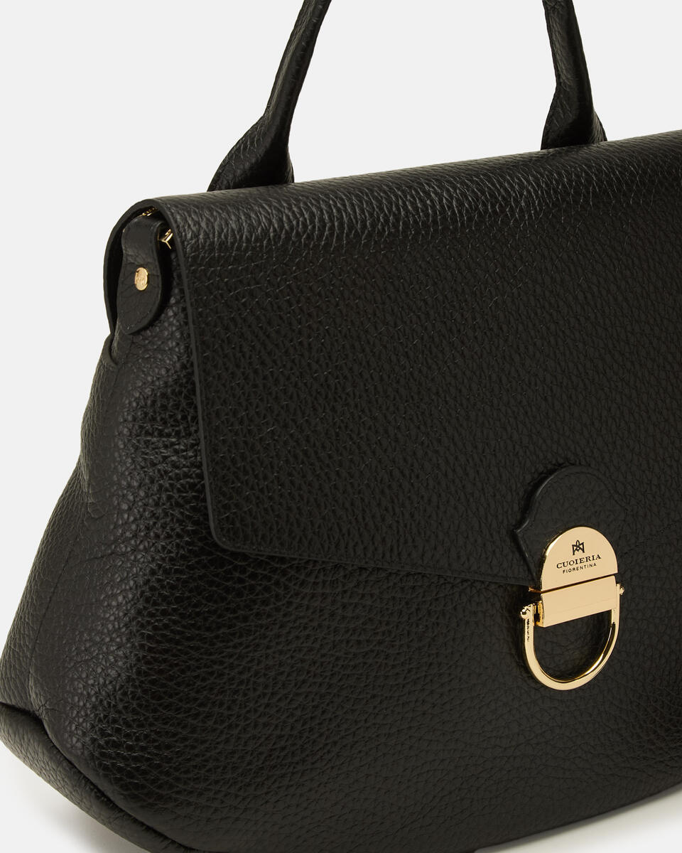 FLAP BAG Schwarz  - Cuoieria Fiorentina
