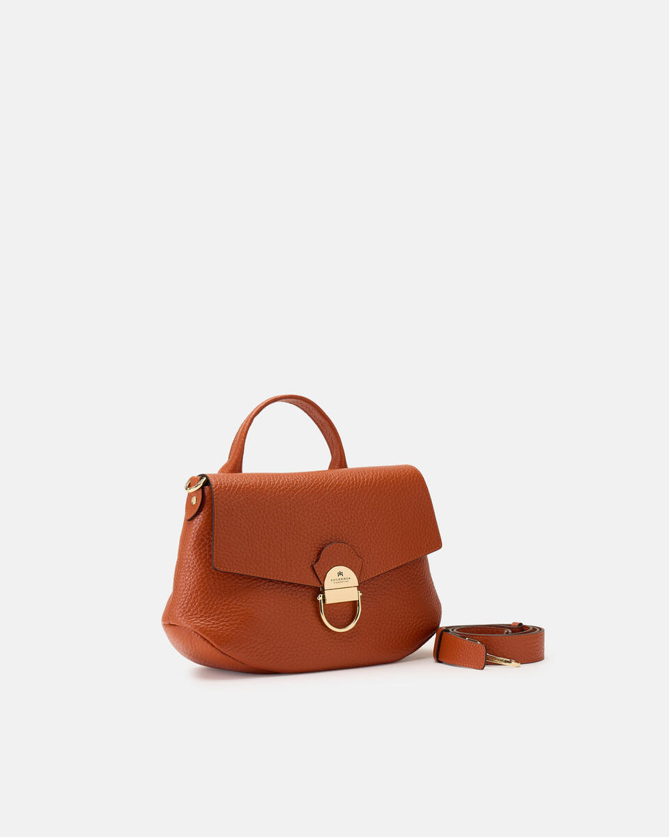 KLEINE FLAP BAG Orange  - Messanger - Damen Taschen - Tasche - Cuoieria Fiorentina