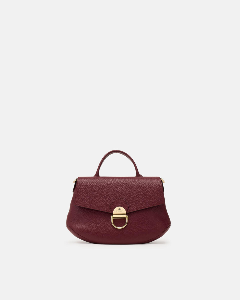 KLEINE FLAP BAG Bordeaux  - Cuoieria Fiorentina