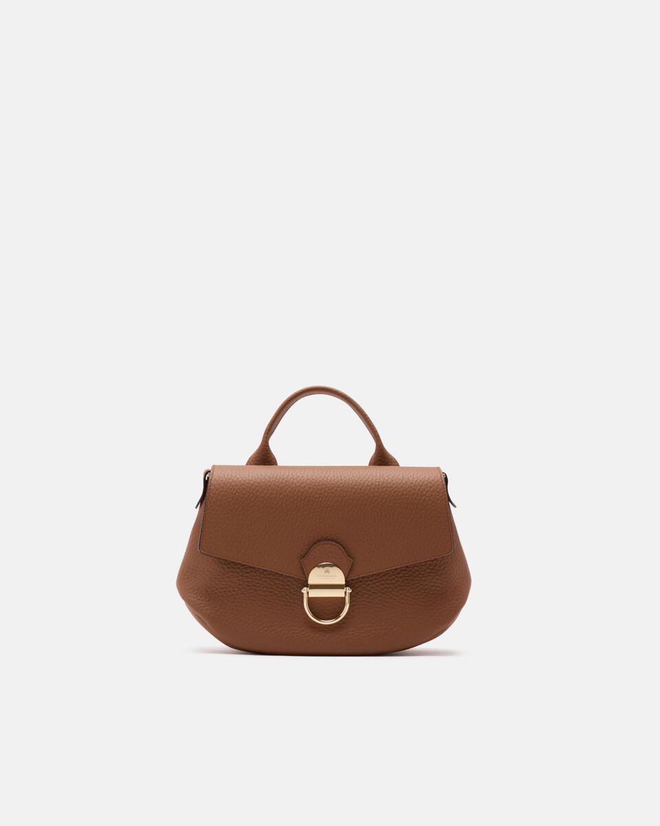 KLEINE FLAP BAG Karamell  - Cuoieria Fiorentina