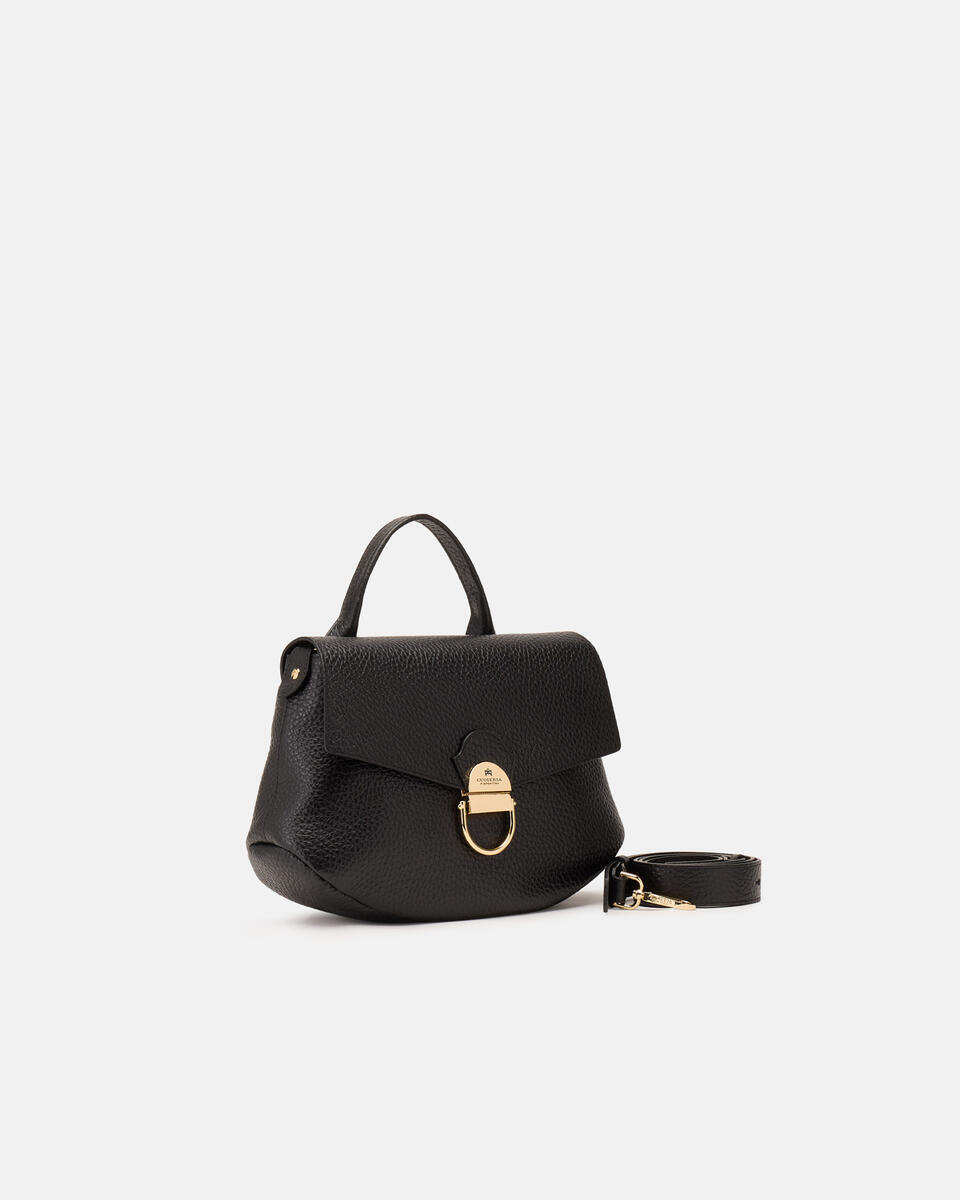 KLEINE FLAP BAG Schwarz  - Cuoieria Fiorentina