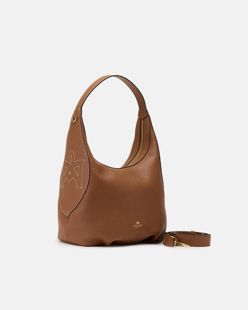 GROSSE HANDTASCHE Karamell  - Schultertaschen - Damen Taschen - Tasche - Cuoieria Fiorentina