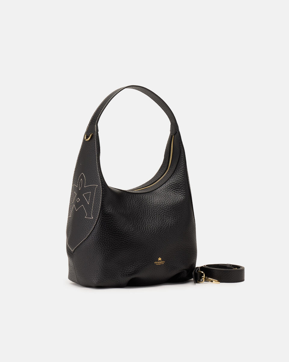 GROSSE HANDTASCHE Schwarz  - Schultertaschen - Damen Taschen - Tasche - Cuoieria Fiorentina