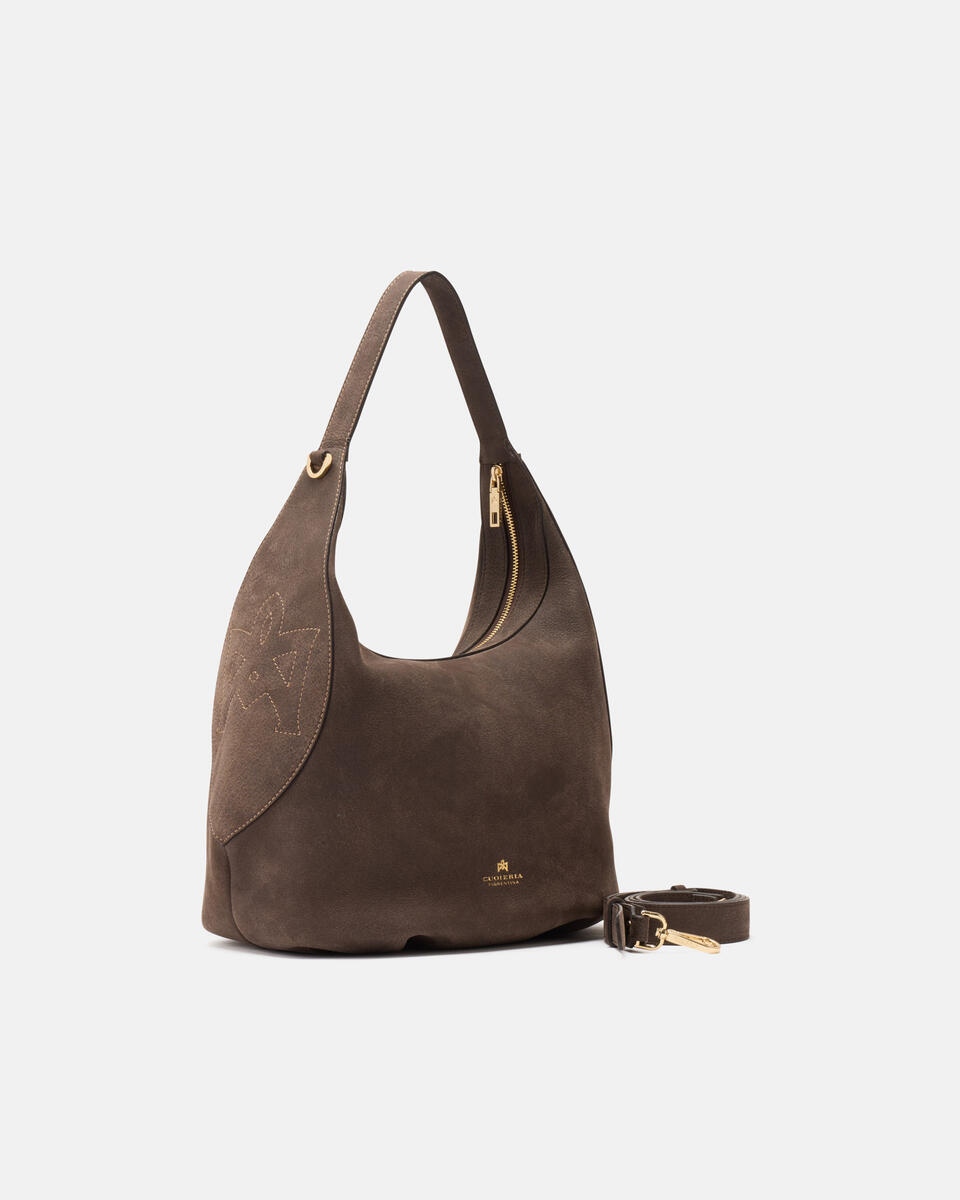 GROSSE HANDTASCHE Schokolade  - Cuoieria Fiorentina
