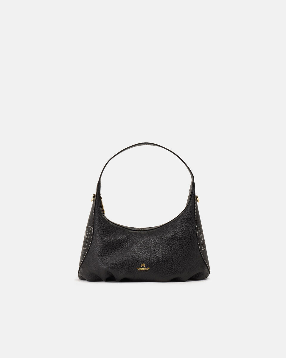 KLEINE HANDTASCHE Schwarz  - Schultertaschen - Damen Taschen - Tasche - Cuoieria Fiorentina