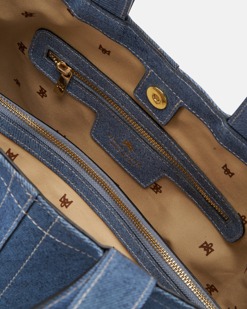 EINKAUFSTASCHE Jeans  - Einkauftasche - Damen Taschen - Tasche - Cuoieria Fiorentina