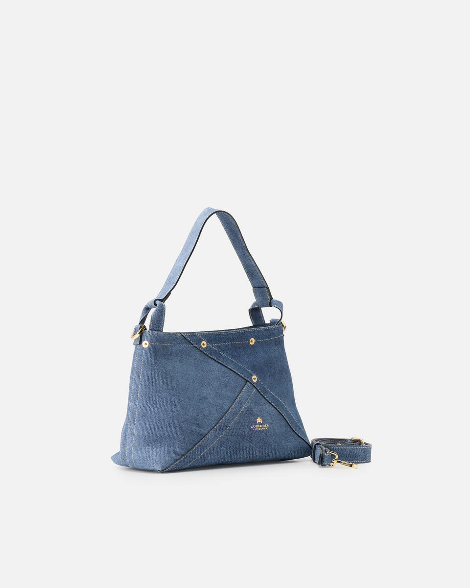 SCHULTERTASCHE Jeans  - Handtaschen - Damen Taschen - Tasche - Cuoieria Fiorentina