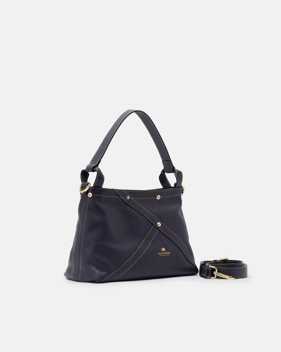 KLEINE SCHULTERTASCHE Vampire purple  - Cuoieria Fiorentina