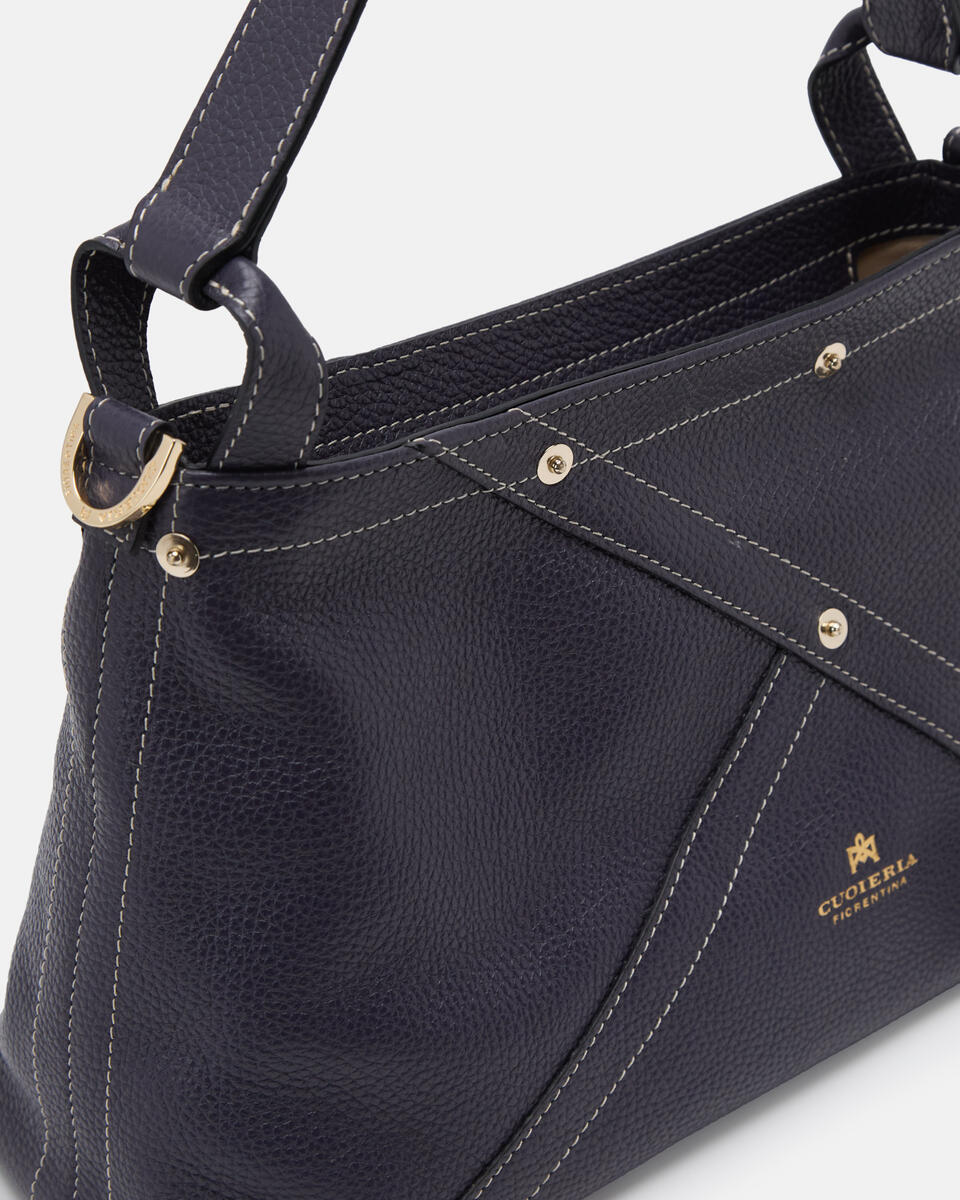 KLEINE SCHULTERTASCHE Vampire purple  - Cuoieria Fiorentina