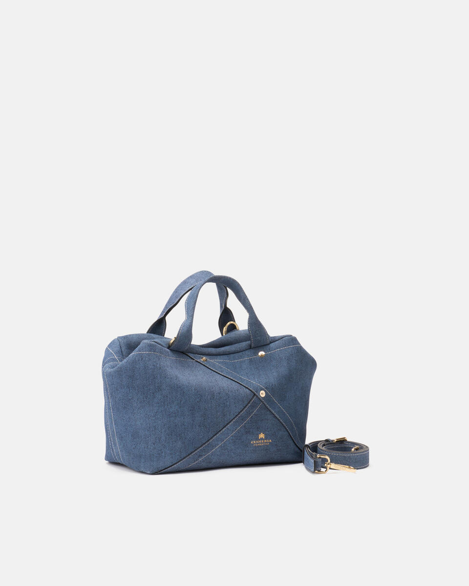 DUFFLE BAG Jeans  - Handtaschen - Damen Taschen - Tasche - Cuoieria Fiorentina