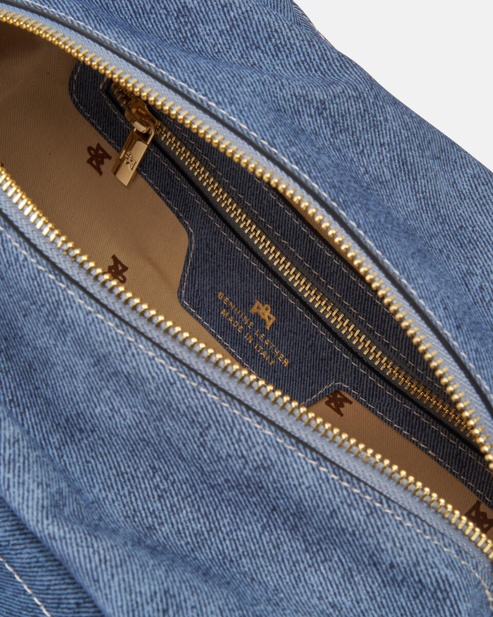 DUFFLE BAG Jeans  - Handtaschen - Damen Taschen - Tasche - Cuoieria Fiorentina