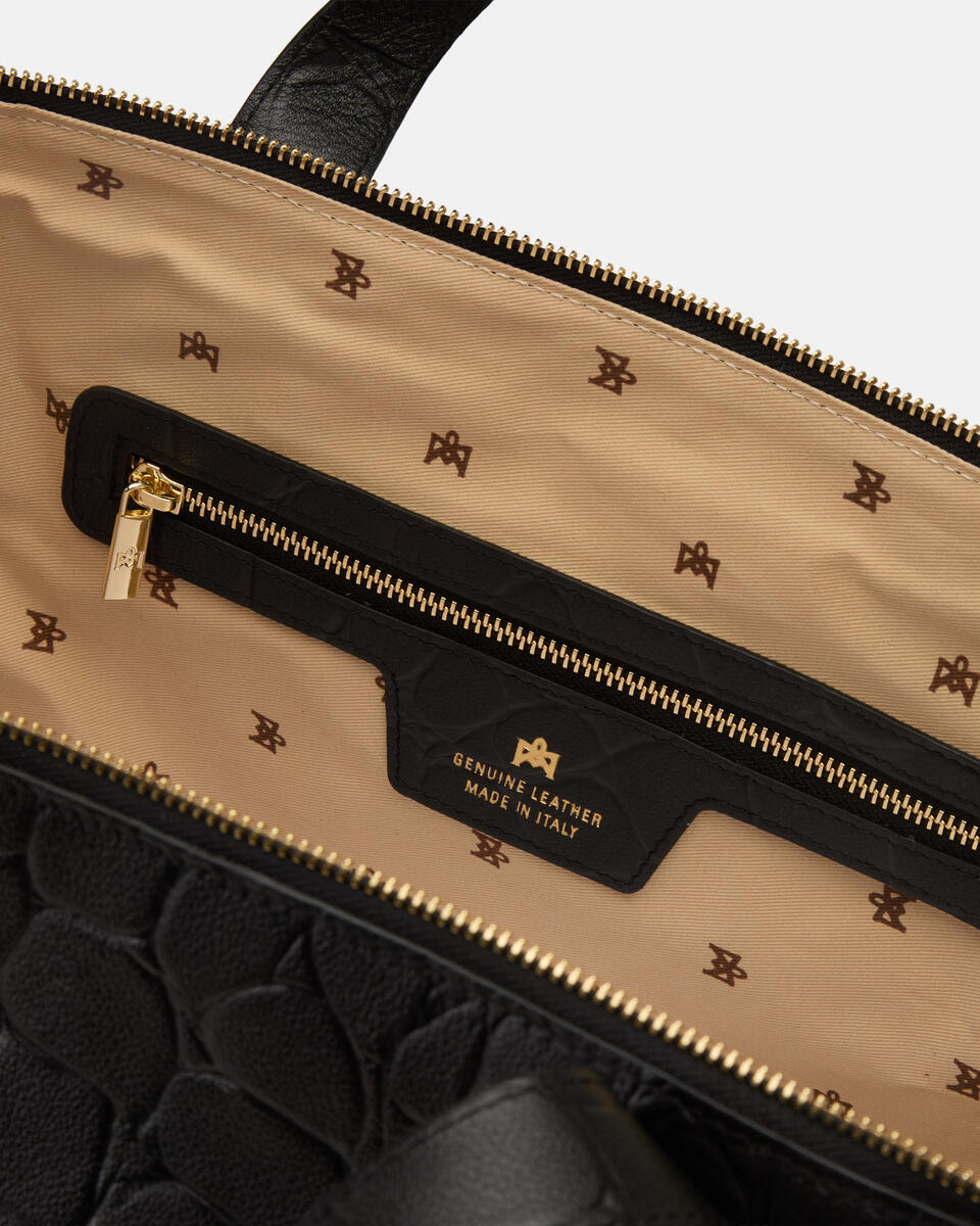 GROSSE DUFFLE BAG Schwarz  - Cuoieria Fiorentina