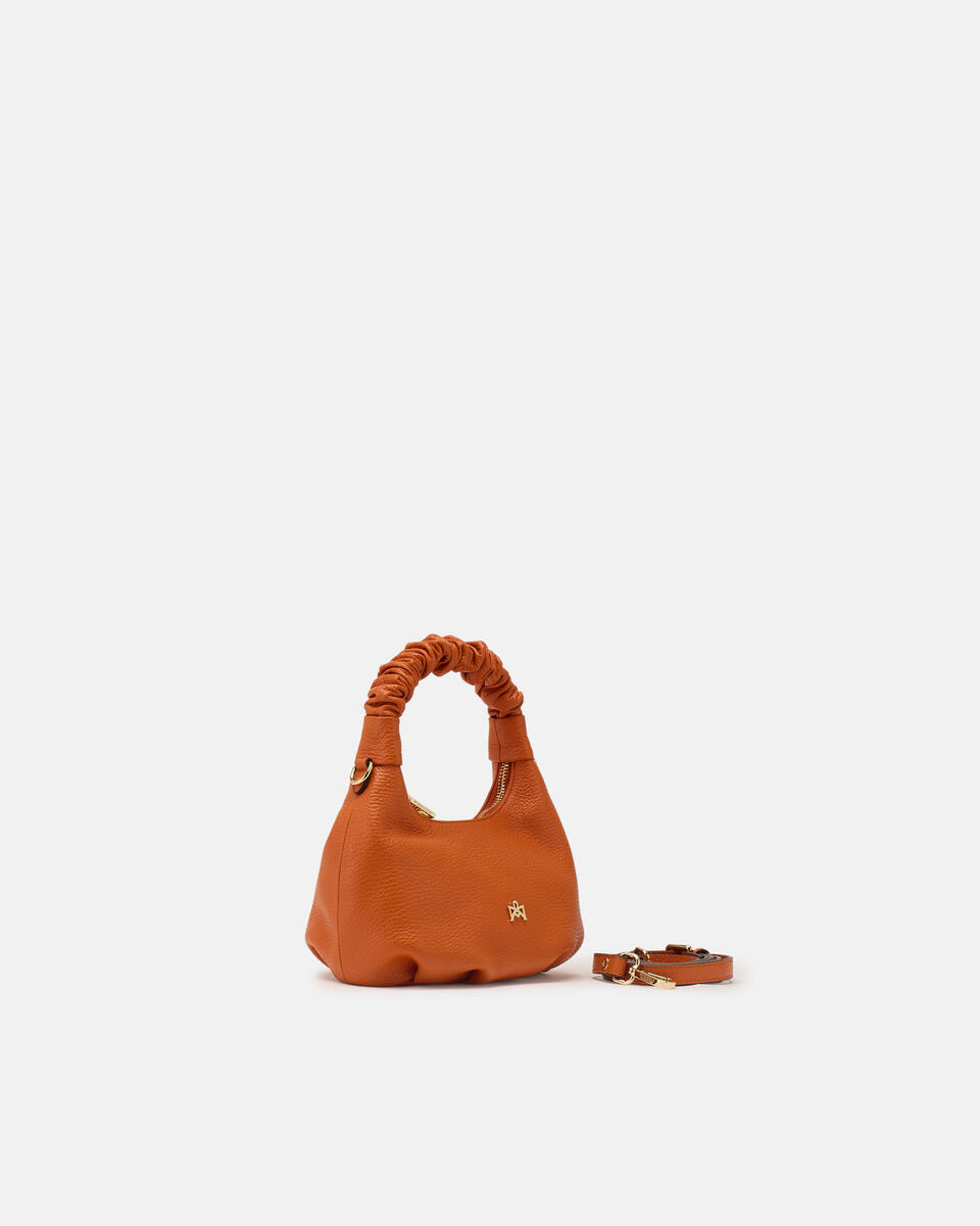 KLEINE HANDTASCHE Orange  - Schultertaschen - Damen Taschen - Tasche - Cuoieria Fiorentina