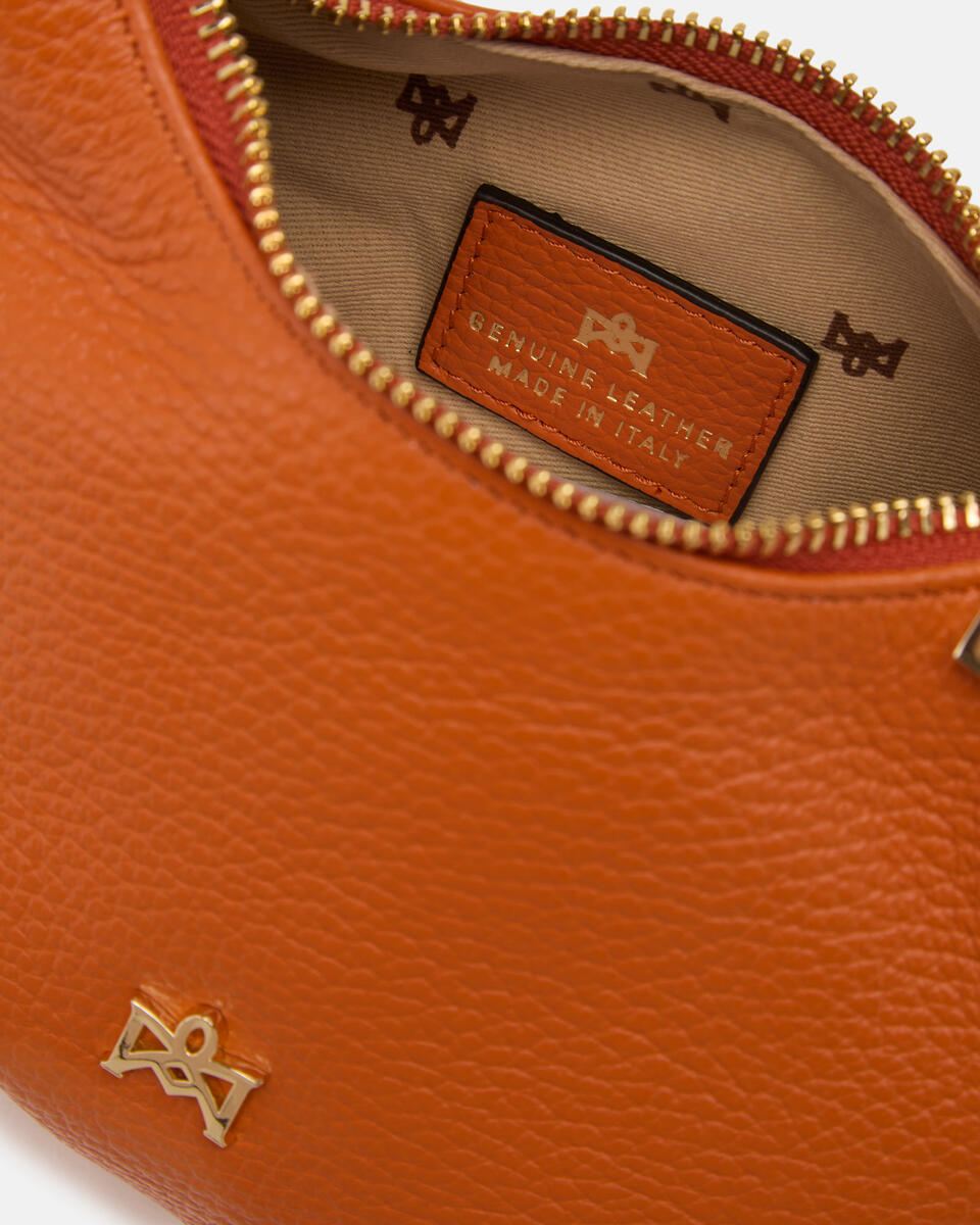 KLEINE HANDTASCHE Orange  - Schultertaschen - Damen Taschen - Tasche - Cuoieria Fiorentina