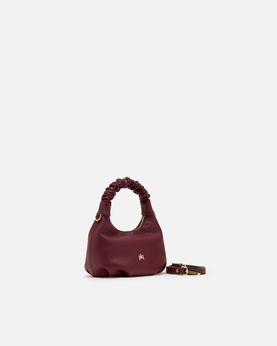 KLEINE HANDTASCHE Bordeaux  - Schultertaschen - Damen Taschen - Tasche - Cuoieria Fiorentina