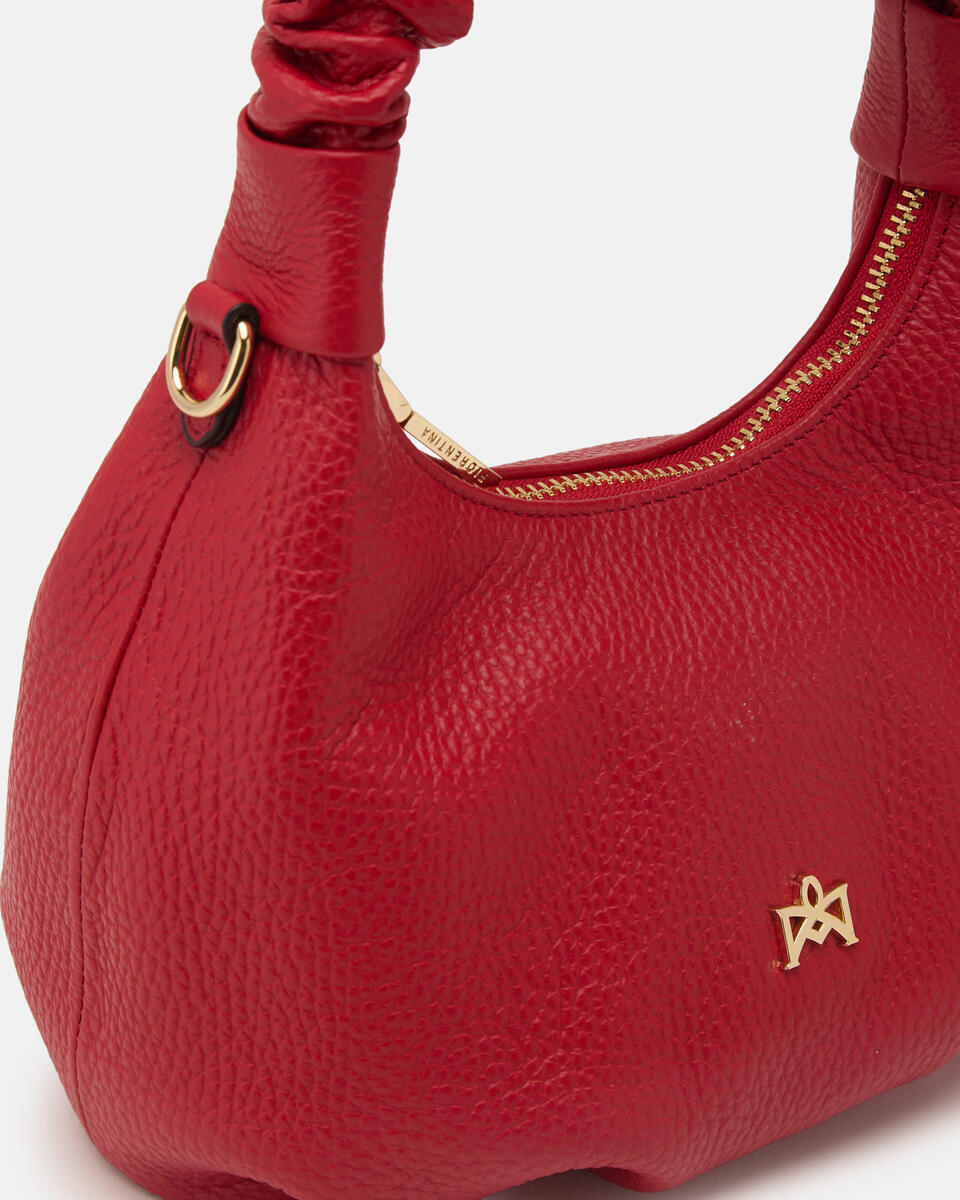 KLEINE HANDTASCHE Tomato  - Schultertaschen - Damen Taschen - Tasche - Cuoieria Fiorentina
