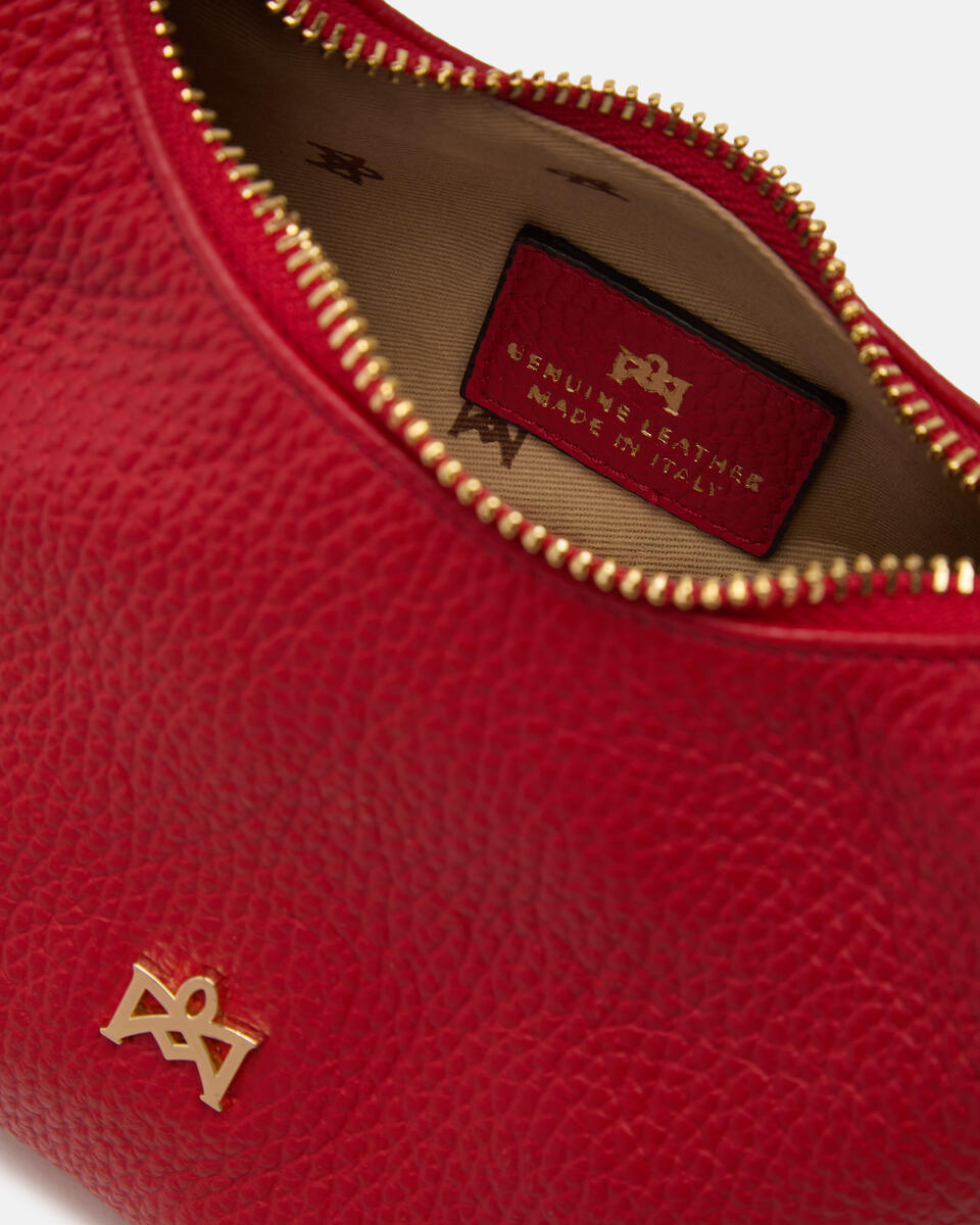 KLEINE HANDTASCHE Tomato  - Schultertaschen - Damen Taschen - Tasche - Cuoieria Fiorentina