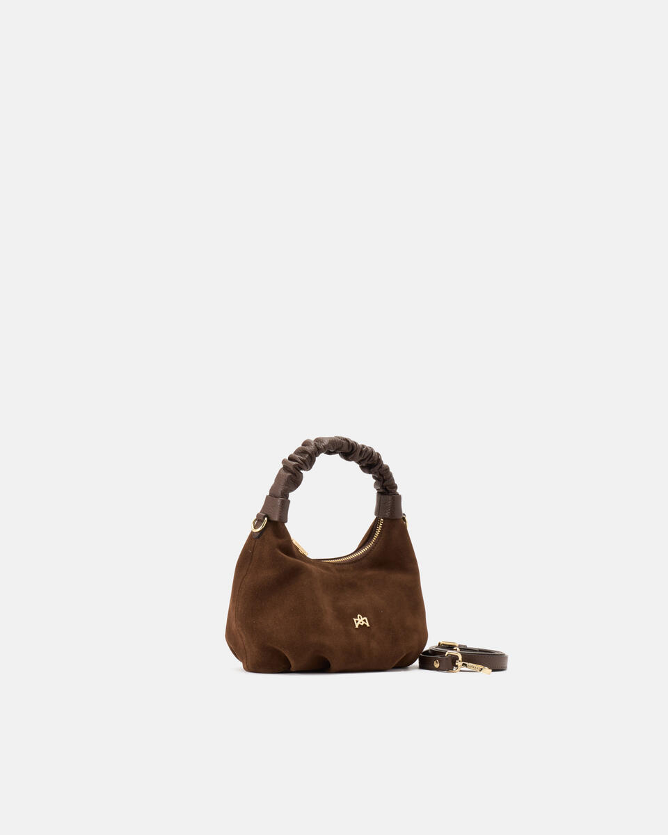 KLEINE HANDTASCHE Schokolade  - Handtaschen - Damen Taschen - Tasche - Cuoieria Fiorentina