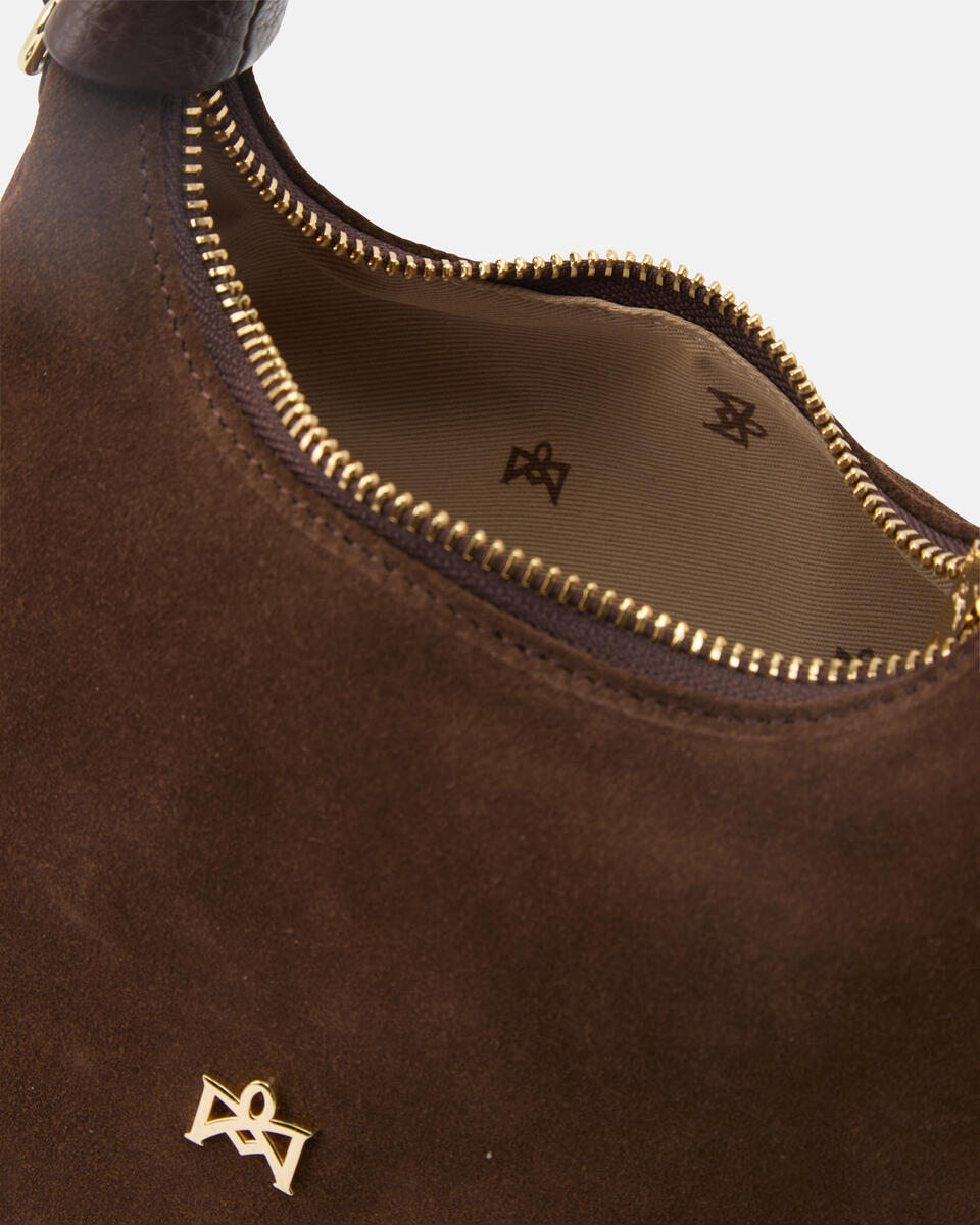 KLEINE HANDTASCHE Schokolade  - Handtaschen - Damen Taschen - Tasche - Cuoieria Fiorentina
