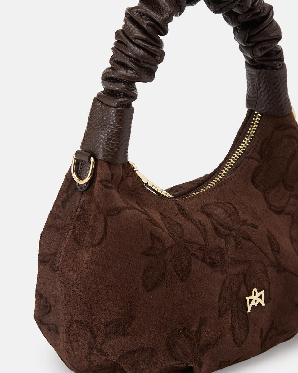 KLEINE HANDTASCHE Schokolade  - Handtaschen - Damen Taschen - Tasche - Cuoieria Fiorentina