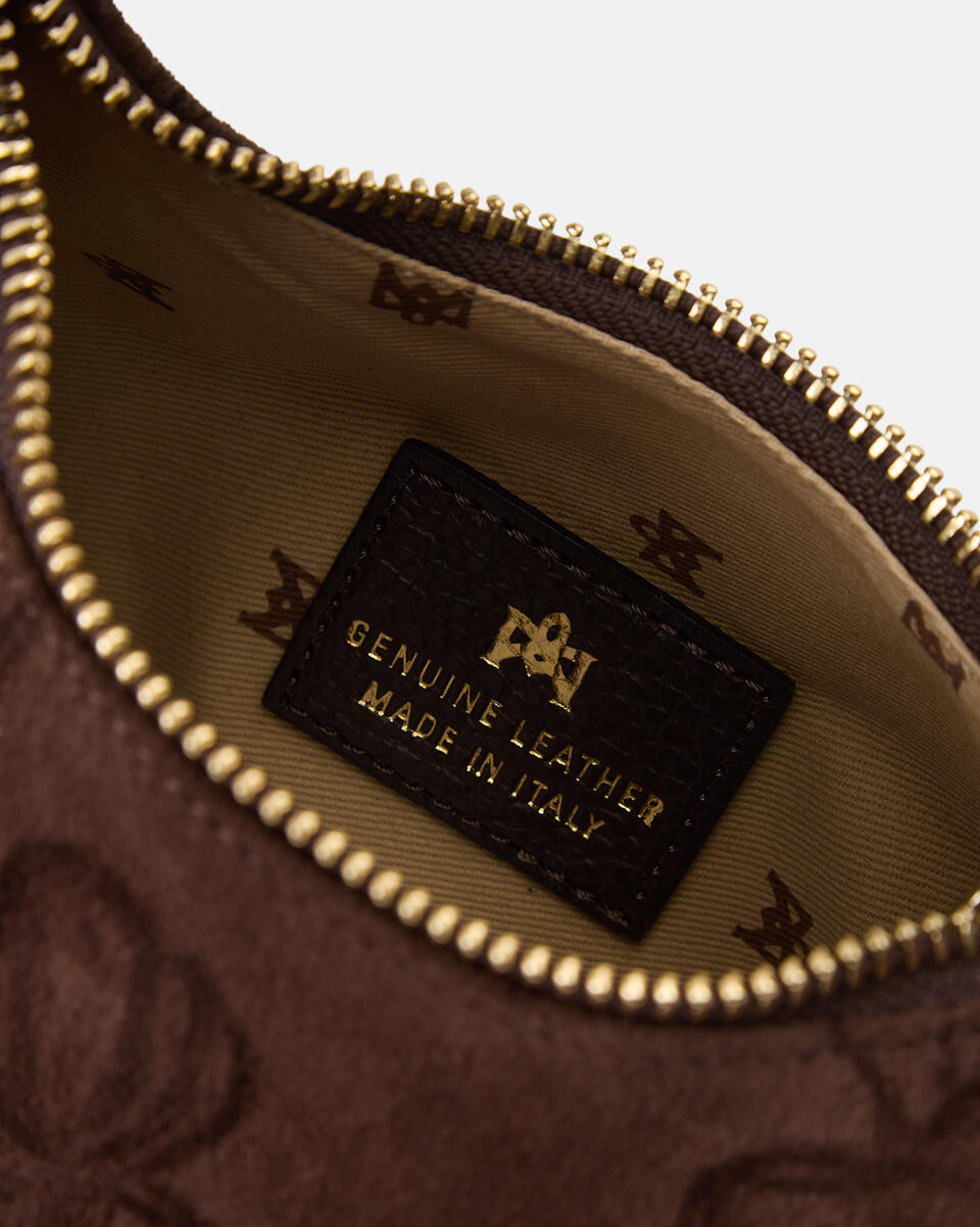 KLEINE HANDTASCHE Schokolade  - Handtaschen - Damen Taschen - Tasche - Cuoieria Fiorentina