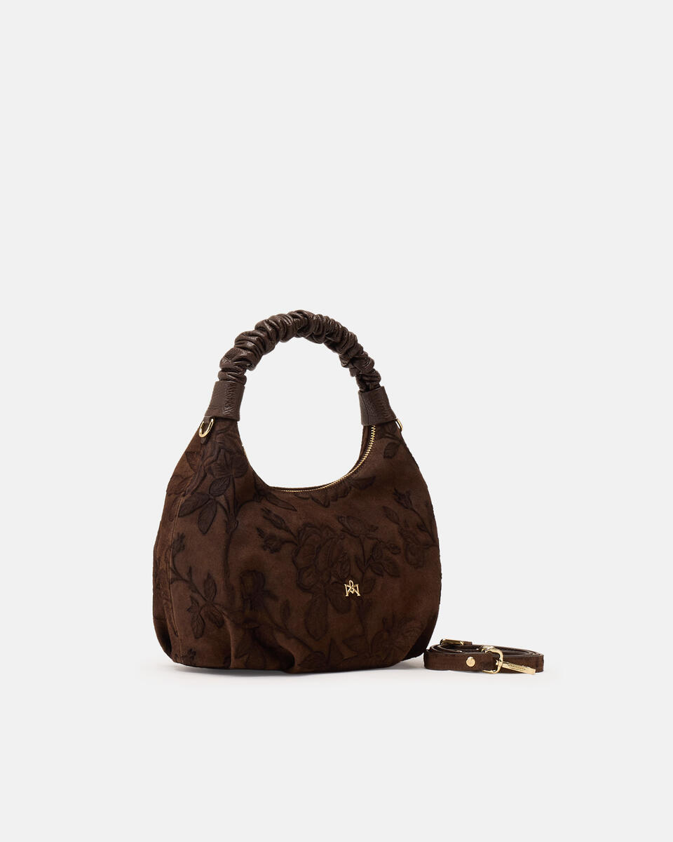 SCHULTERTASCHE Schokolade  - Handtaschen - Damen Taschen - Tasche - Cuoieria Fiorentina