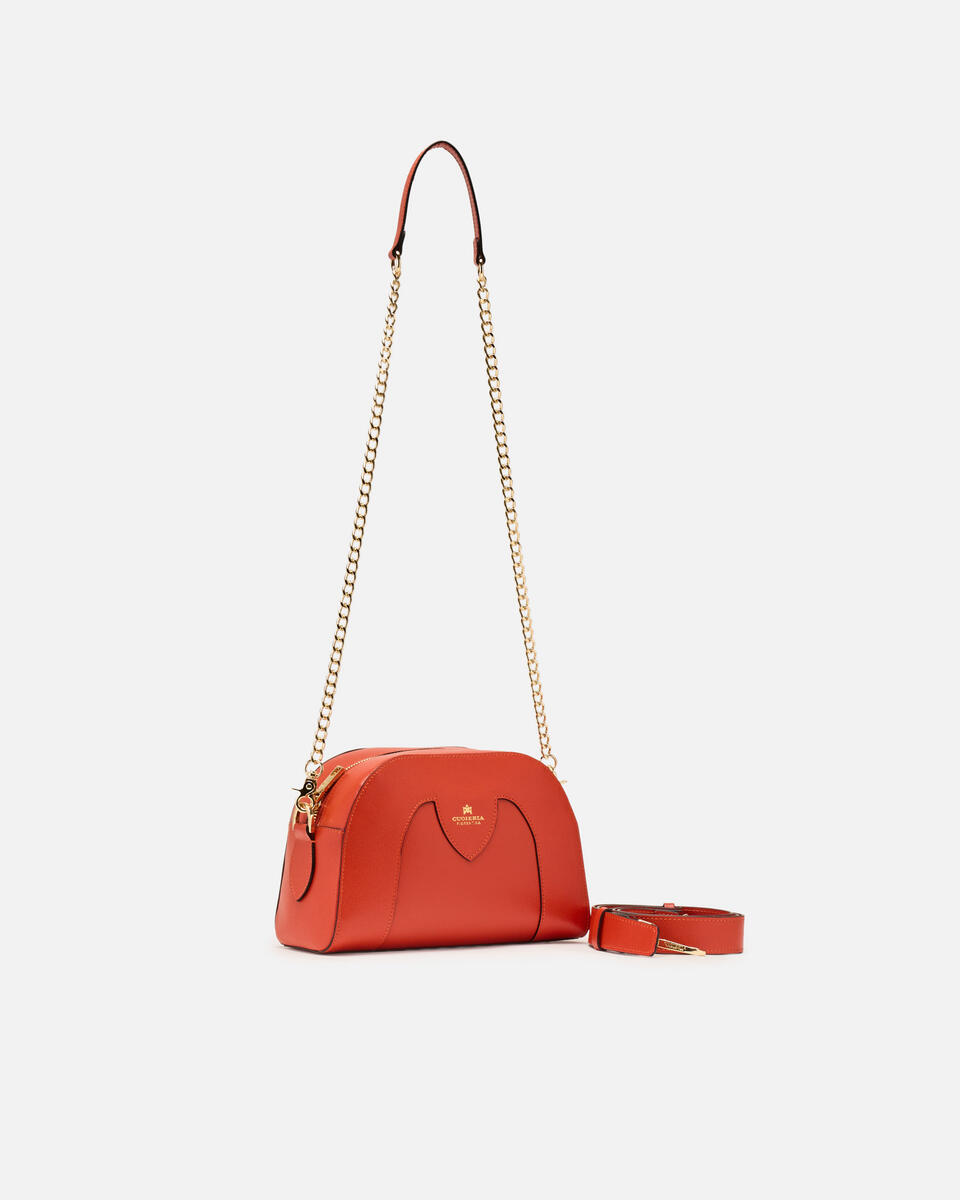 CAMERA BAG Gebrannte orange  - Cuoieria Fiorentina
