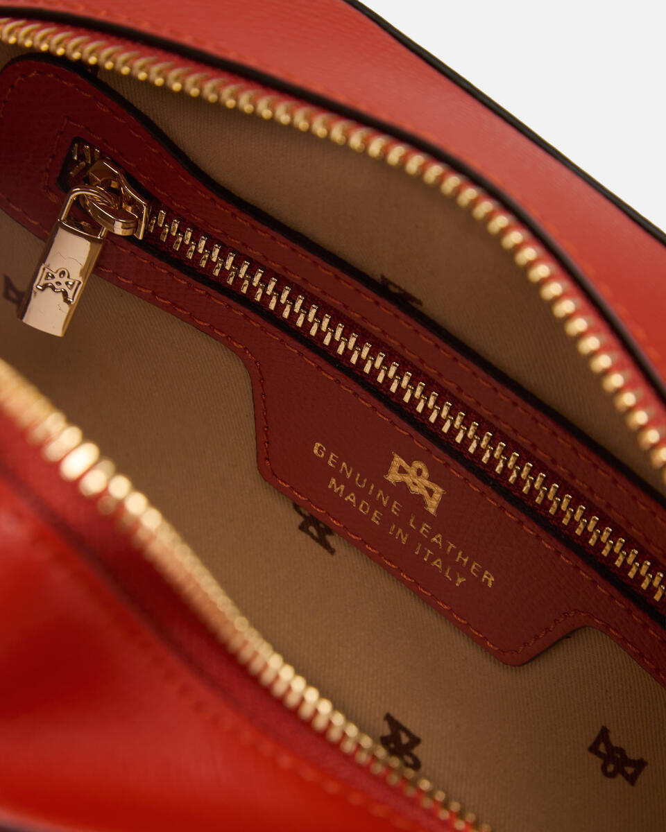 CAMERA BAG Gebrannte orange  - Cuoieria Fiorentina