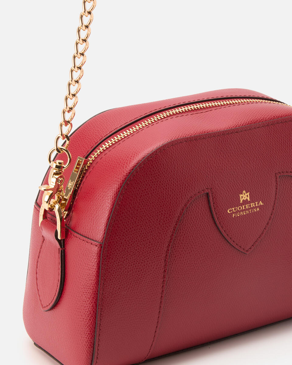 CAMERA BAG Cherry  - Cuoieria Fiorentina