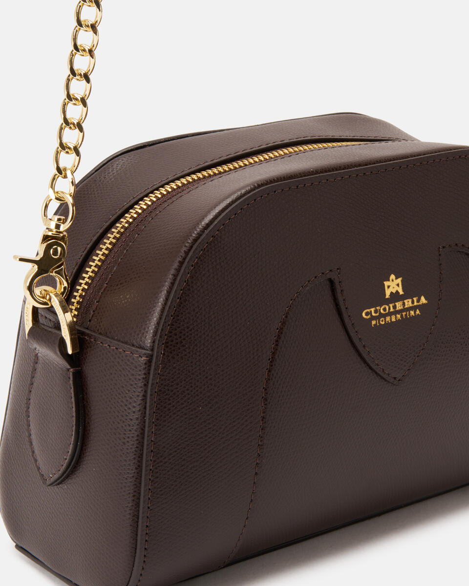 CAMERA BAG Dunkelbraun  - Cuoieria Fiorentina