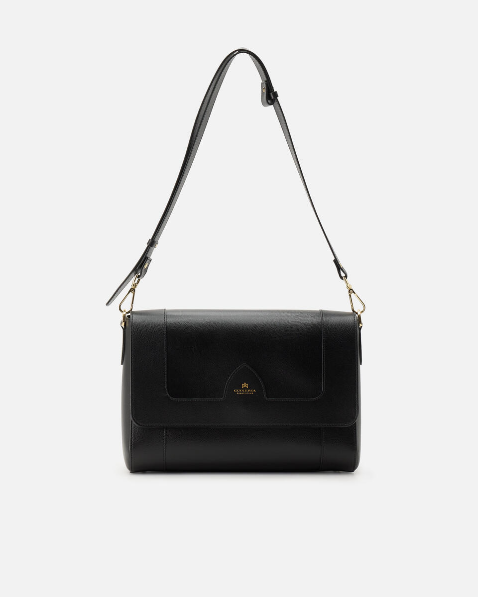 FLAP BAG Schwarz  - Cuoieria Fiorentina