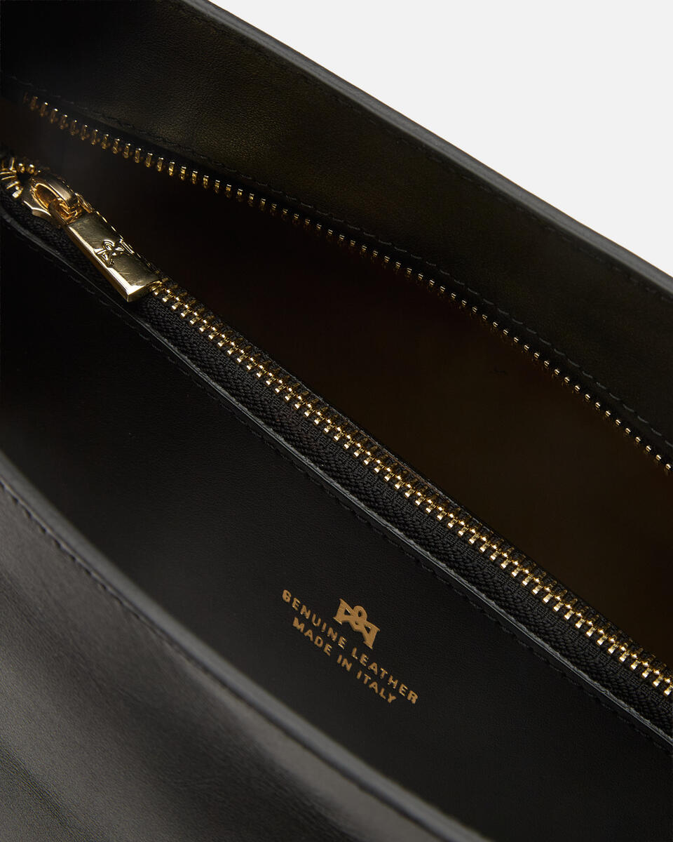 EIMERTASCHE Schwarz  - Cuoieria Fiorentina