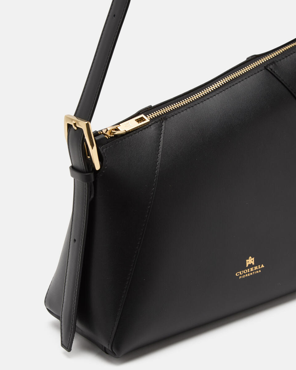 SCHULTERTASCHE Schwarz  - Cuoieria Fiorentina