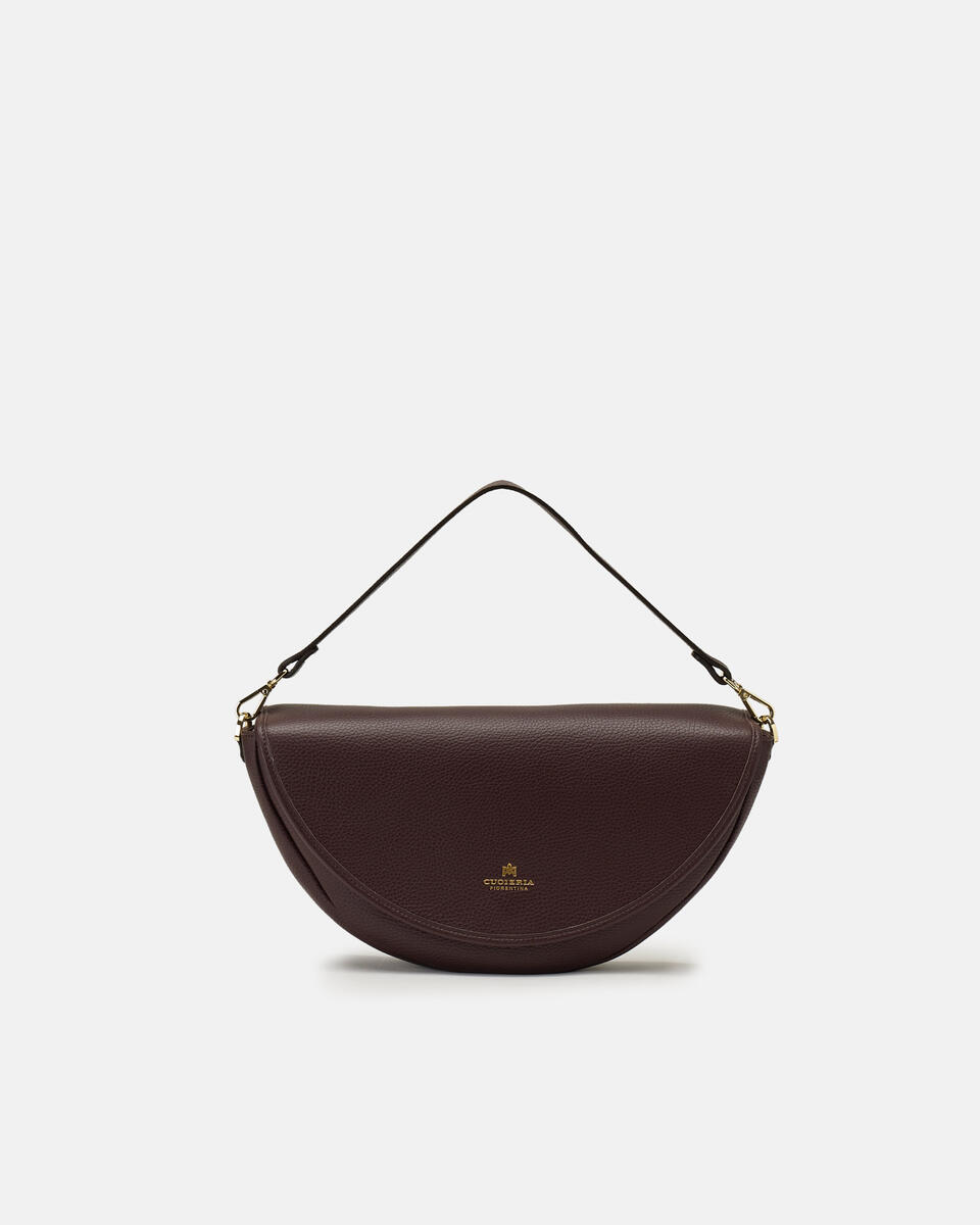 GROSSE FLAP BAG Coffee  - Messanger - Damen Taschen - Tasche - Cuoieria Fiorentina