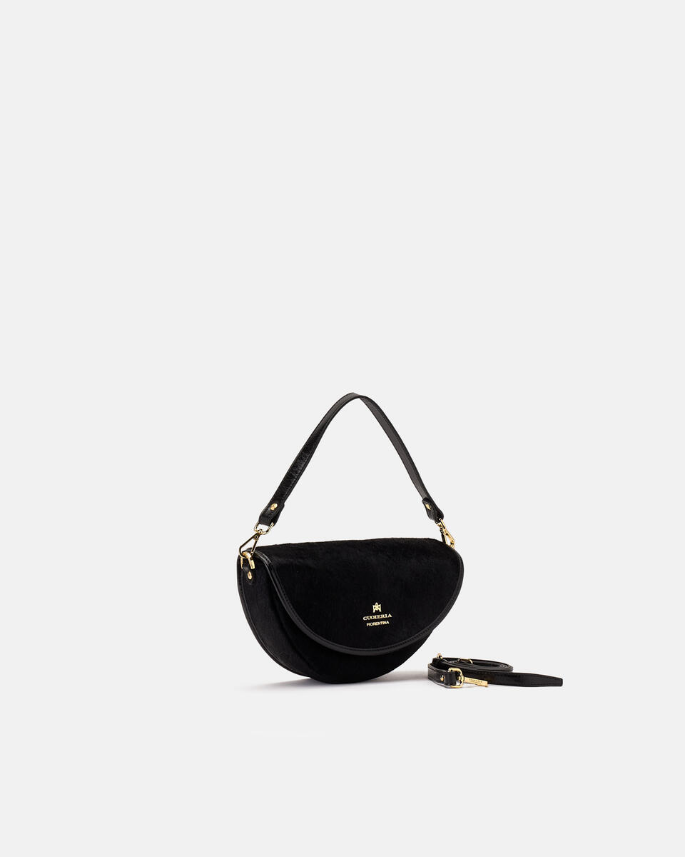 KLEINE FLAP BAG Schwarz  - Cuoieria Fiorentina