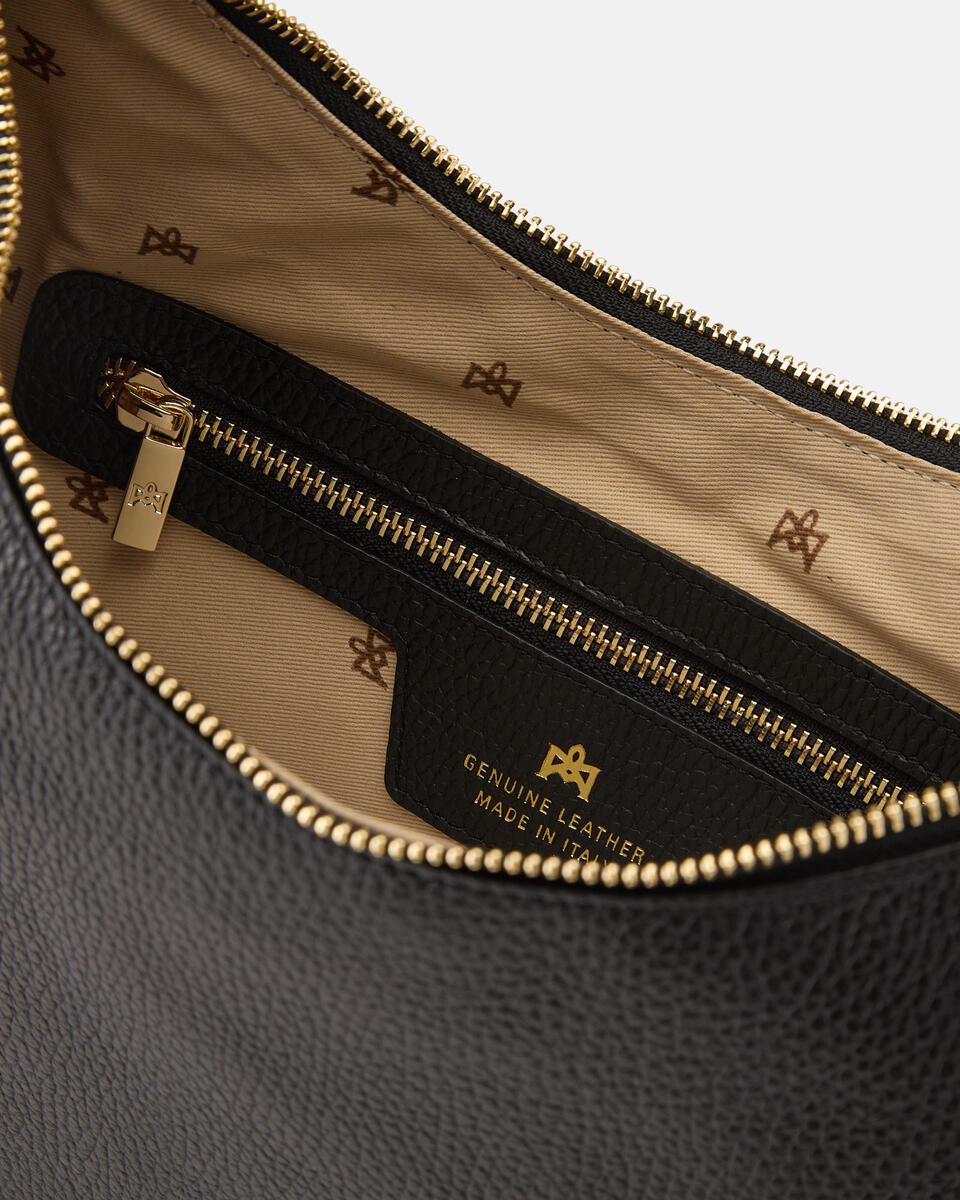 SCHULTERTASCHE Schwarz  - Schultertaschen - Damen Taschen - Tasche - Cuoieria Fiorentina