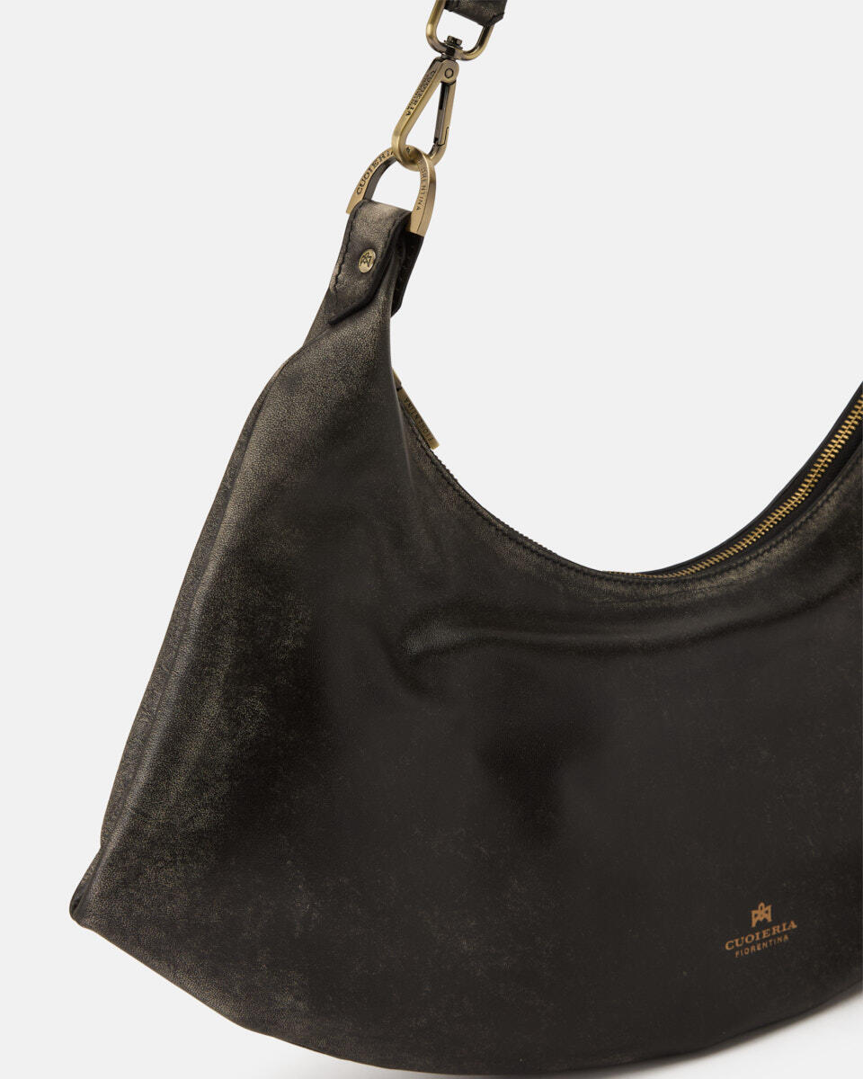SCHULTERTASCHE Schwarz  - Cuoieria Fiorentina