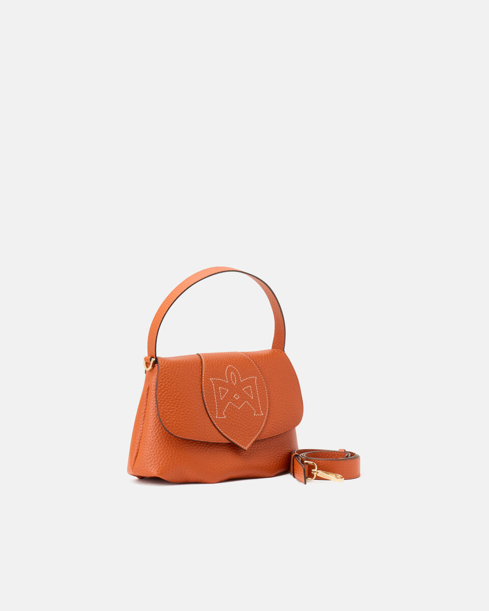 FLAP BAG Orange  - Messanger - Damen Taschen - Tasche - Cuoieria Fiorentina