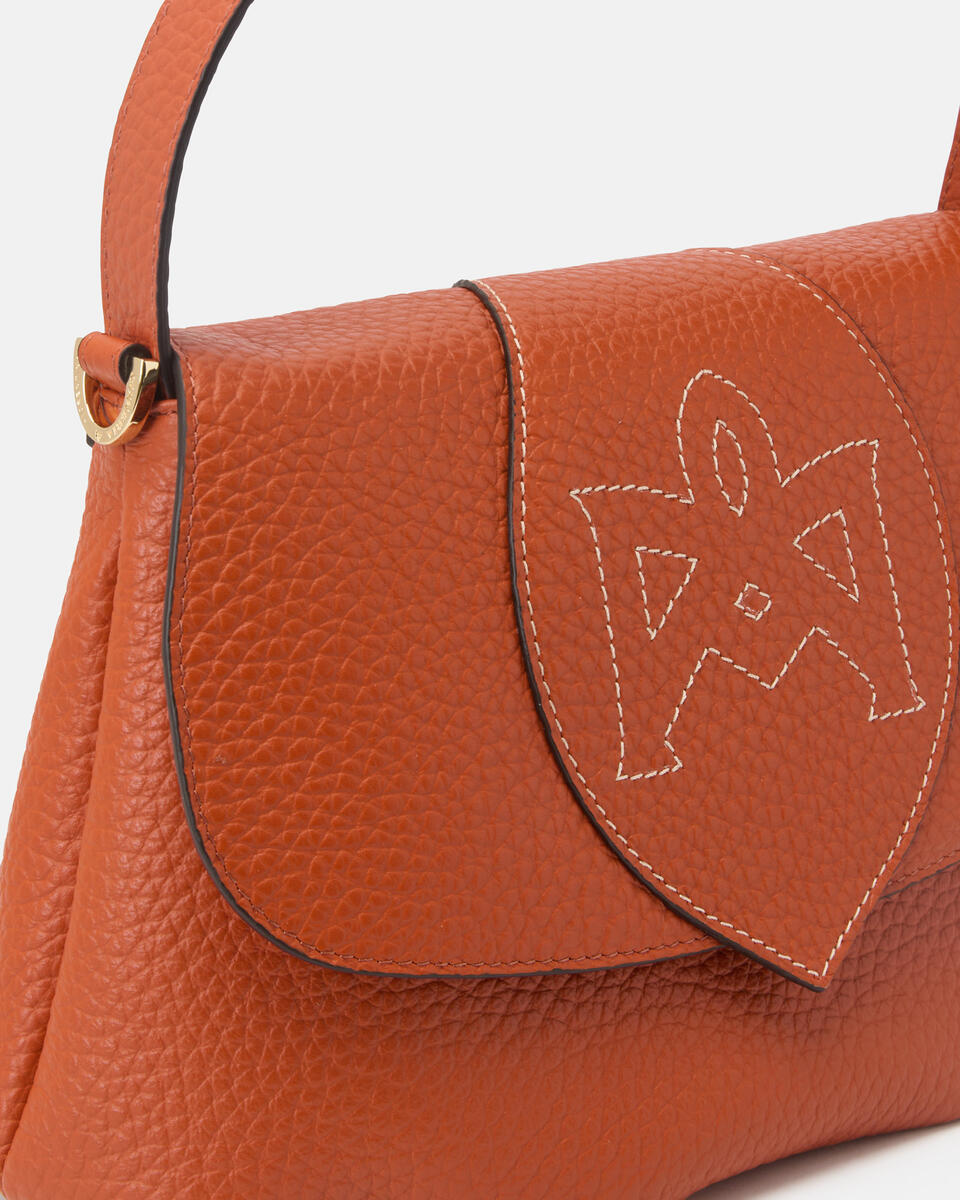 FLAP BAG Orange  - Messanger - Damen Taschen - Tasche - Cuoieria Fiorentina
