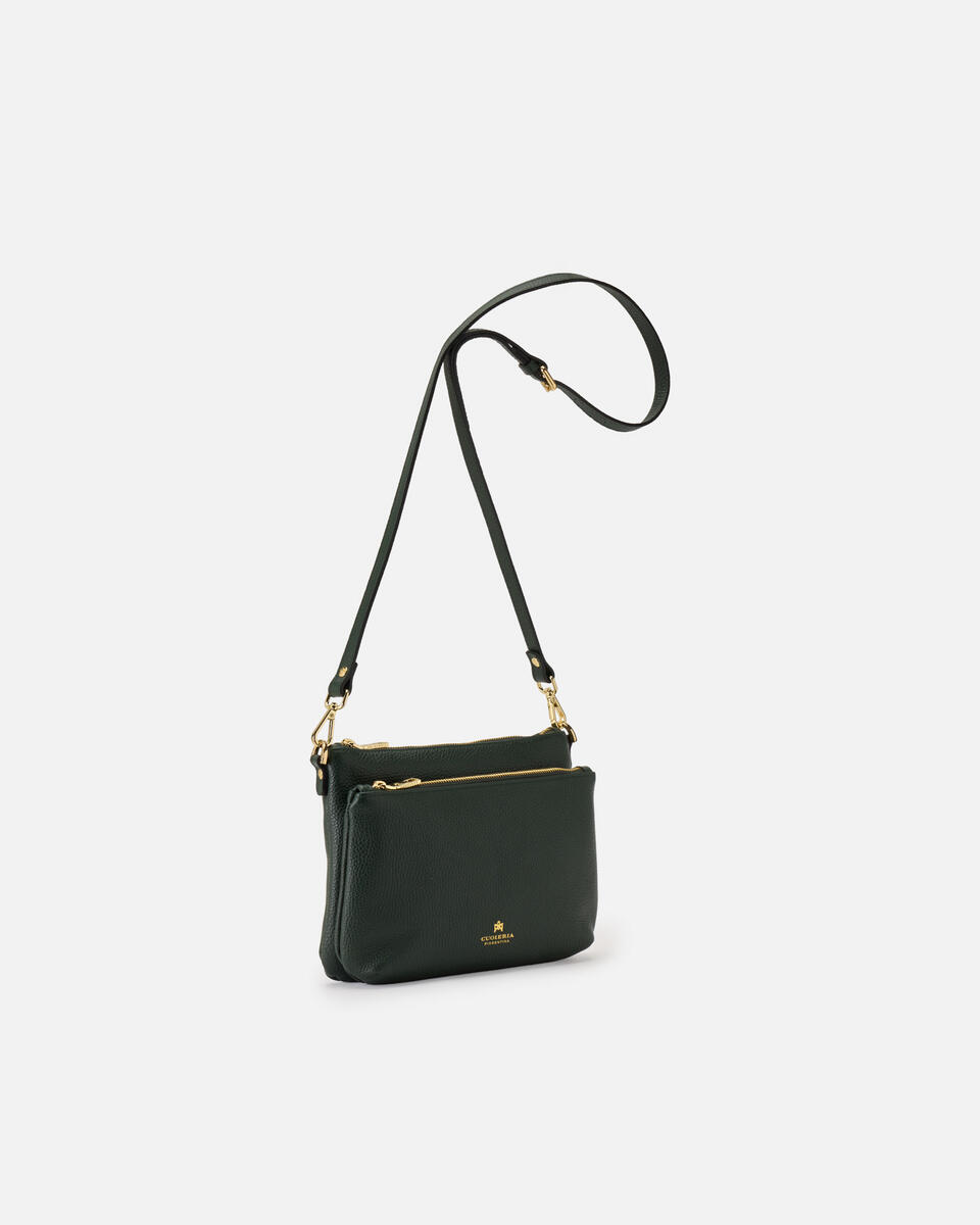 DOUBLE POUCH Moos  - Schultergut - Damen Taschen - Tasche - Cuoieria Fiorentina