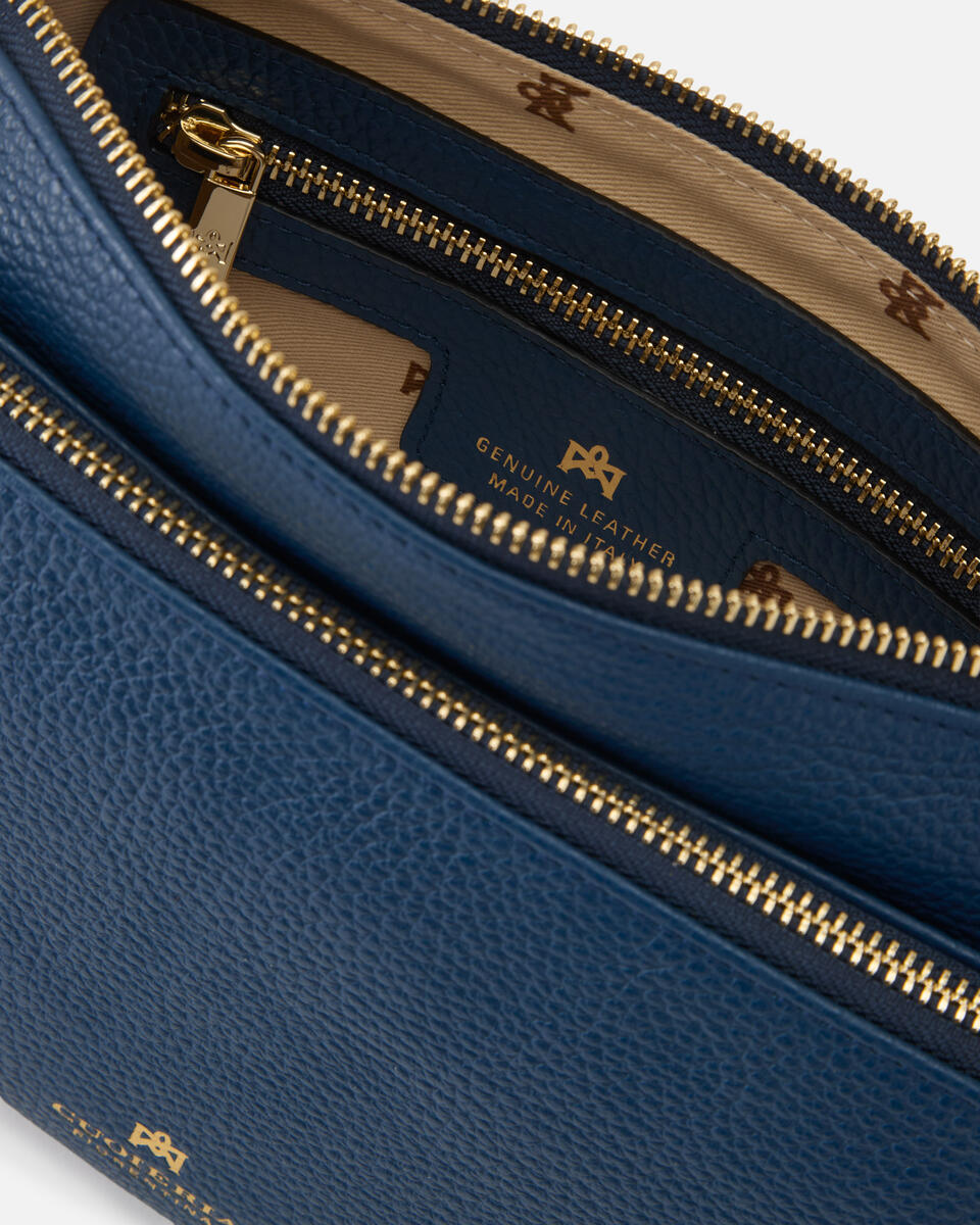 DOUBLE POUCH Ozean  - Schultergut - Damen Taschen - Tasche - Cuoieria Fiorentina