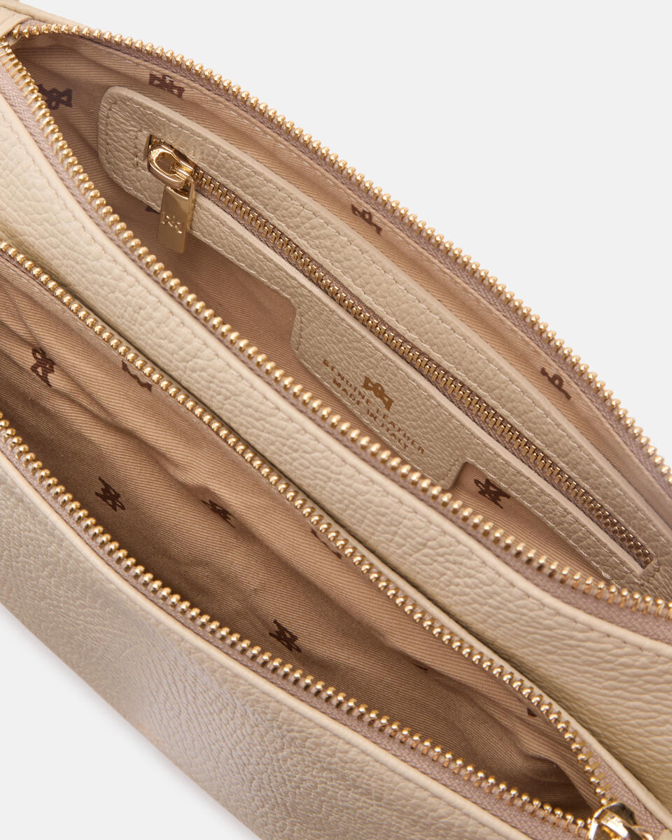 DOUBLE POUCH Prosecco  - Schultergut - Damen Taschen - Tasche - Cuoieria Fiorentina