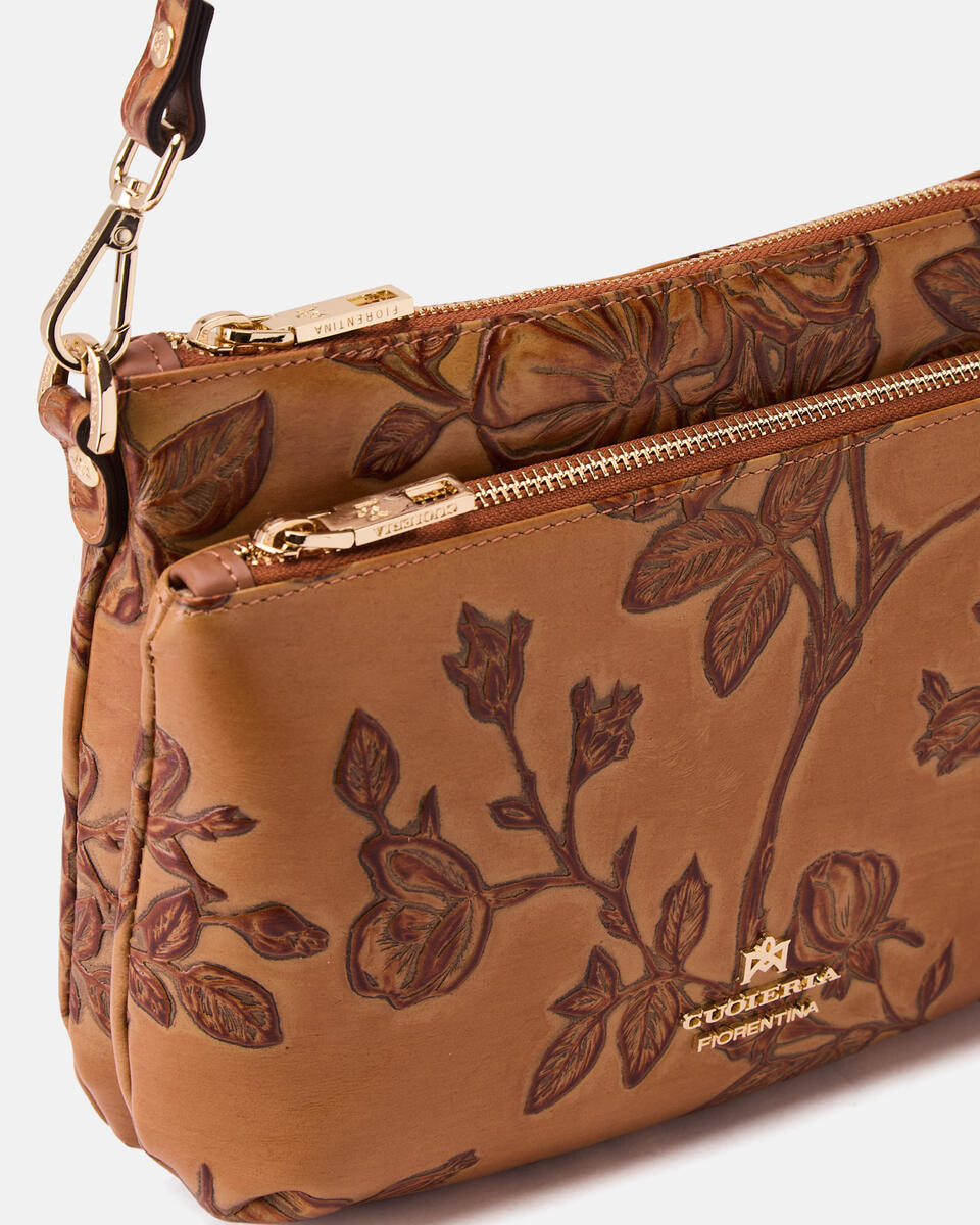 POUCH Beige  - Schultergut - Damen Taschen - Tasche - Cuoieria Fiorentina