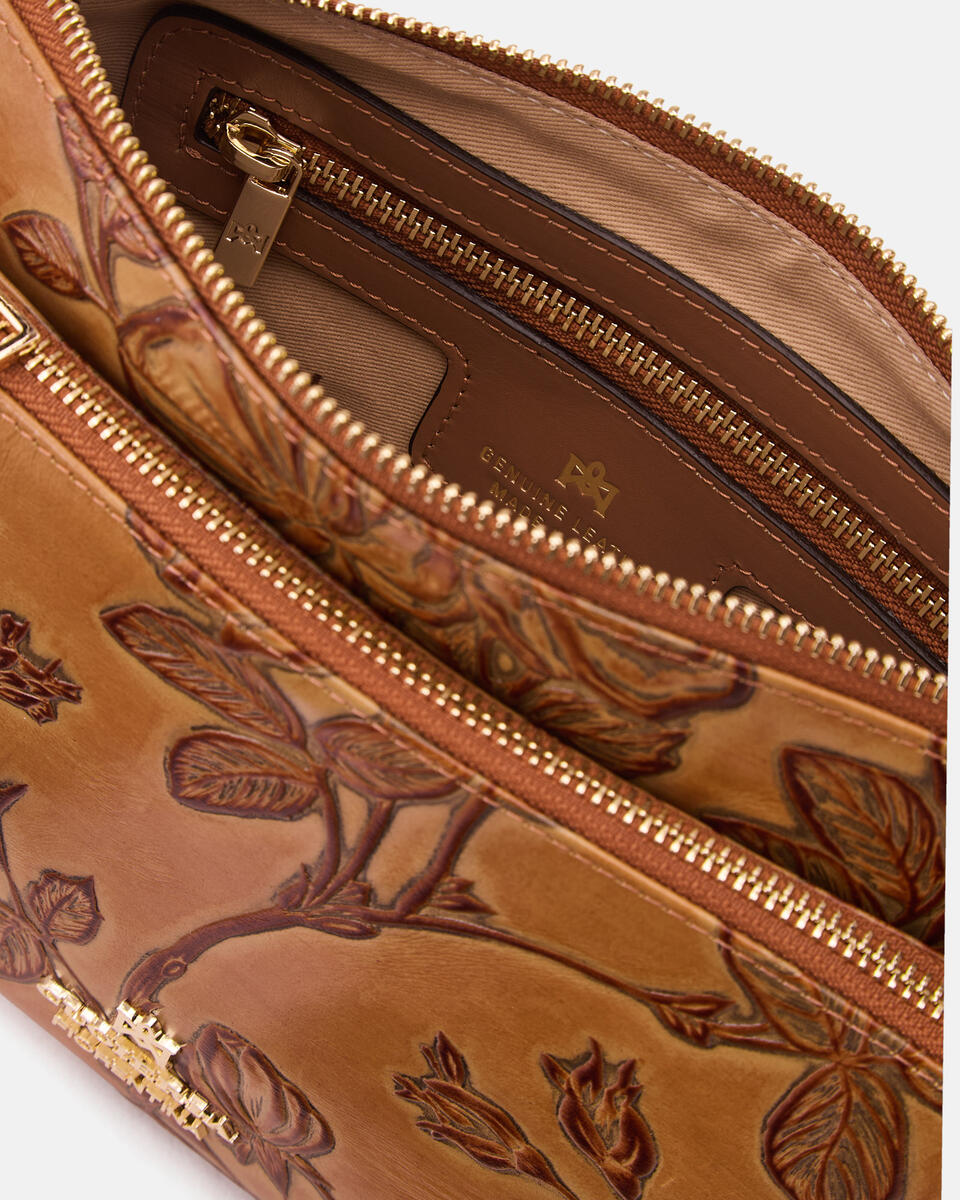 POUCH Beige  - Schultergut - Damen Taschen - Tasche - Cuoieria Fiorentina