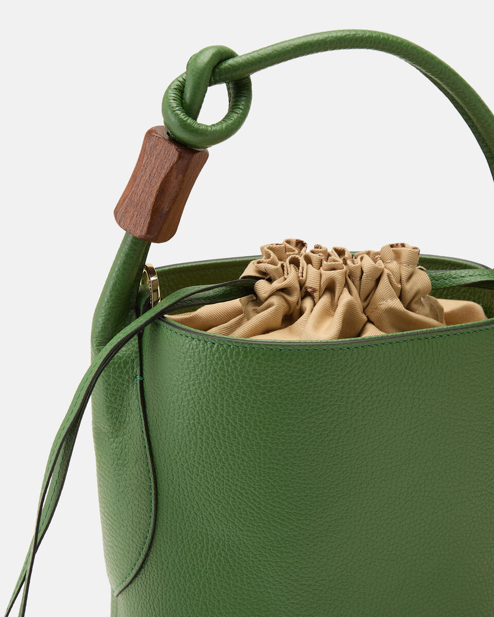 KLEINE EIMERTASCHE Aloe  - Eimertaschen - Damen Taschen - Tasche - Cuoieria Fiorentina