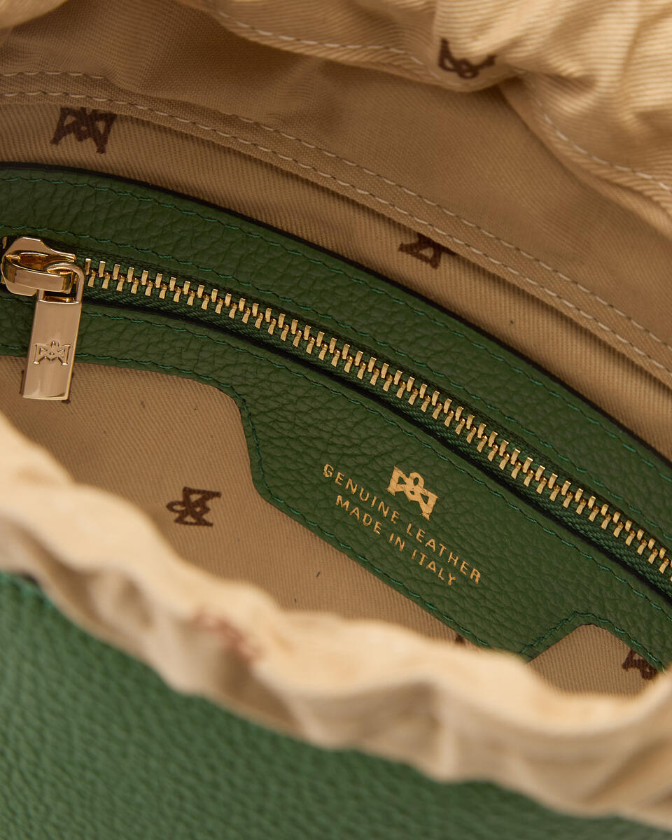 KLEINE EIMERTASCHE Aloe  - Eimertaschen - Damen Taschen - Tasche - Cuoieria Fiorentina