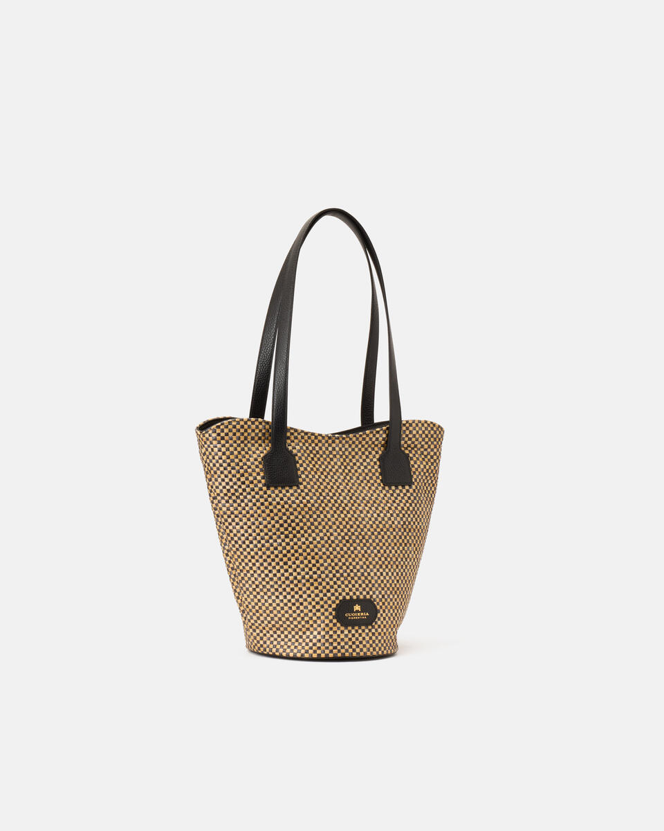 EINKAUFSTASCHE Schwarz  - Cuoieria Fiorentina